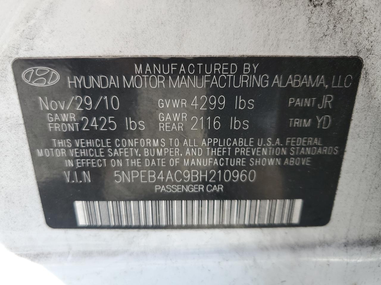 2011 Hyundai Sonata - Image 12