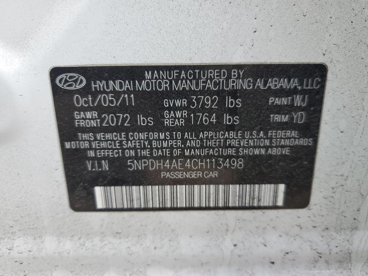 2012 Hyundai Elantra - Image 12
