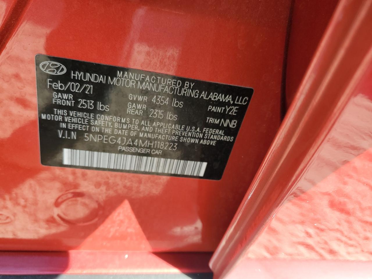 2021 Hyundai Sonata - Image 12