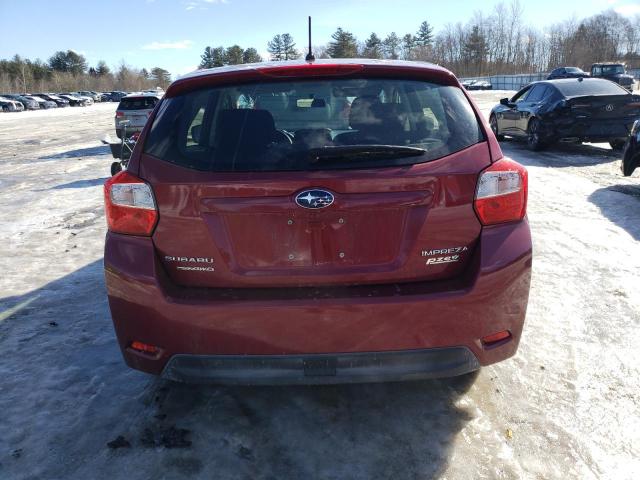 Crossovers SUBARU IMPREZA 2013 Czerwony