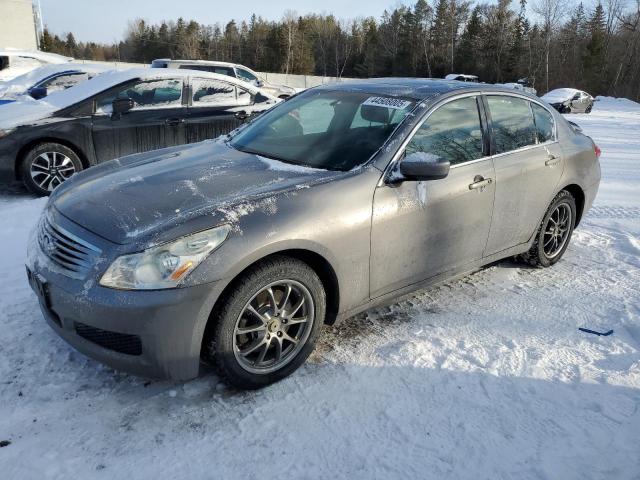 2009 INFINITI G37  for sale at Copart ON - COOKSTOWN