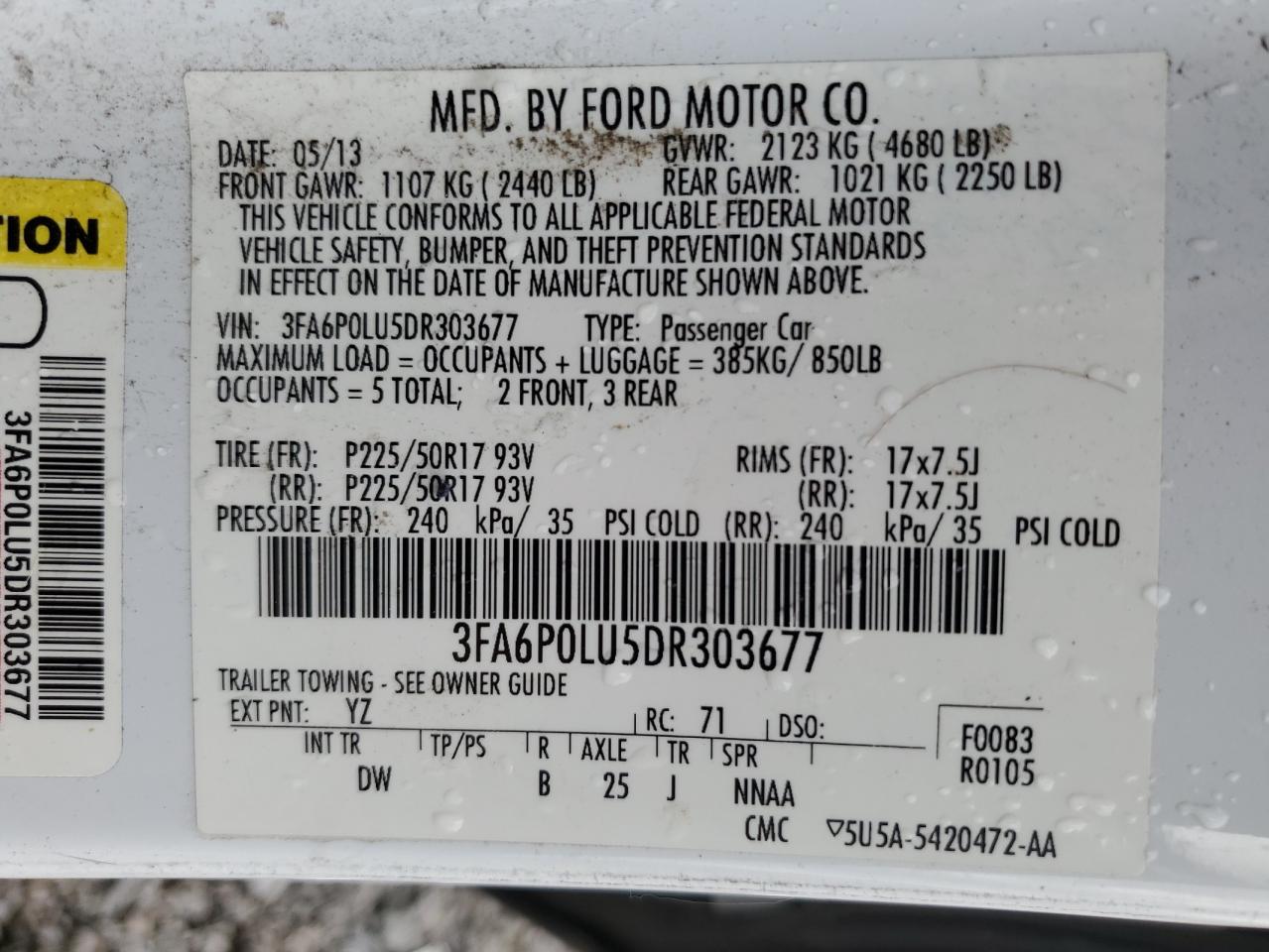 2013 Ford Fusion - Image 16