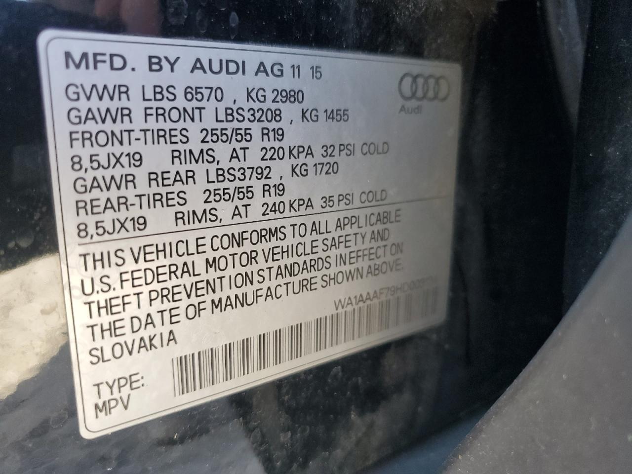 2017 Audi Q7 - Image 13