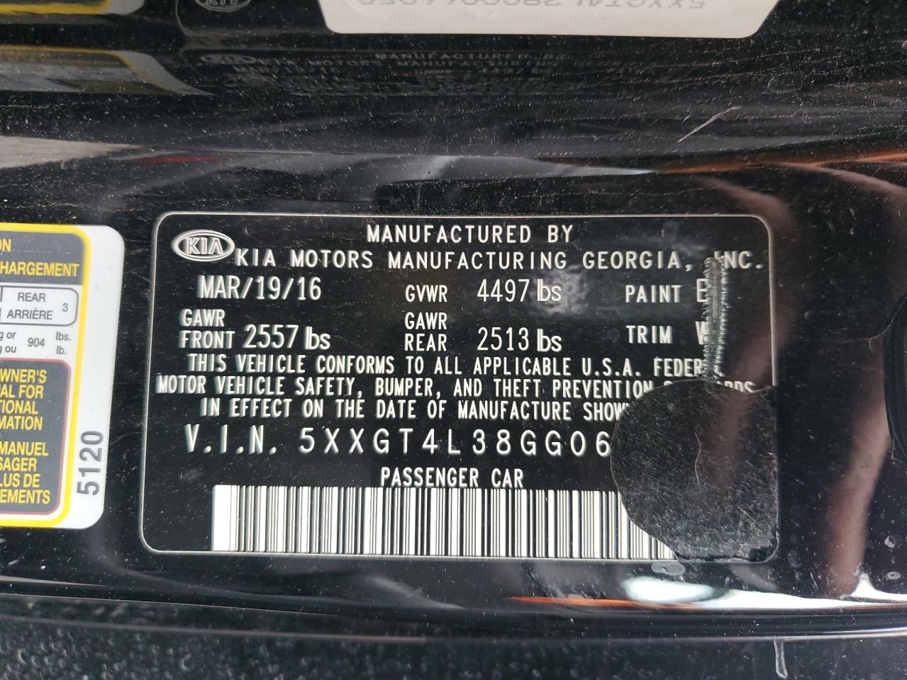 2016 Kia Optima - Image 12