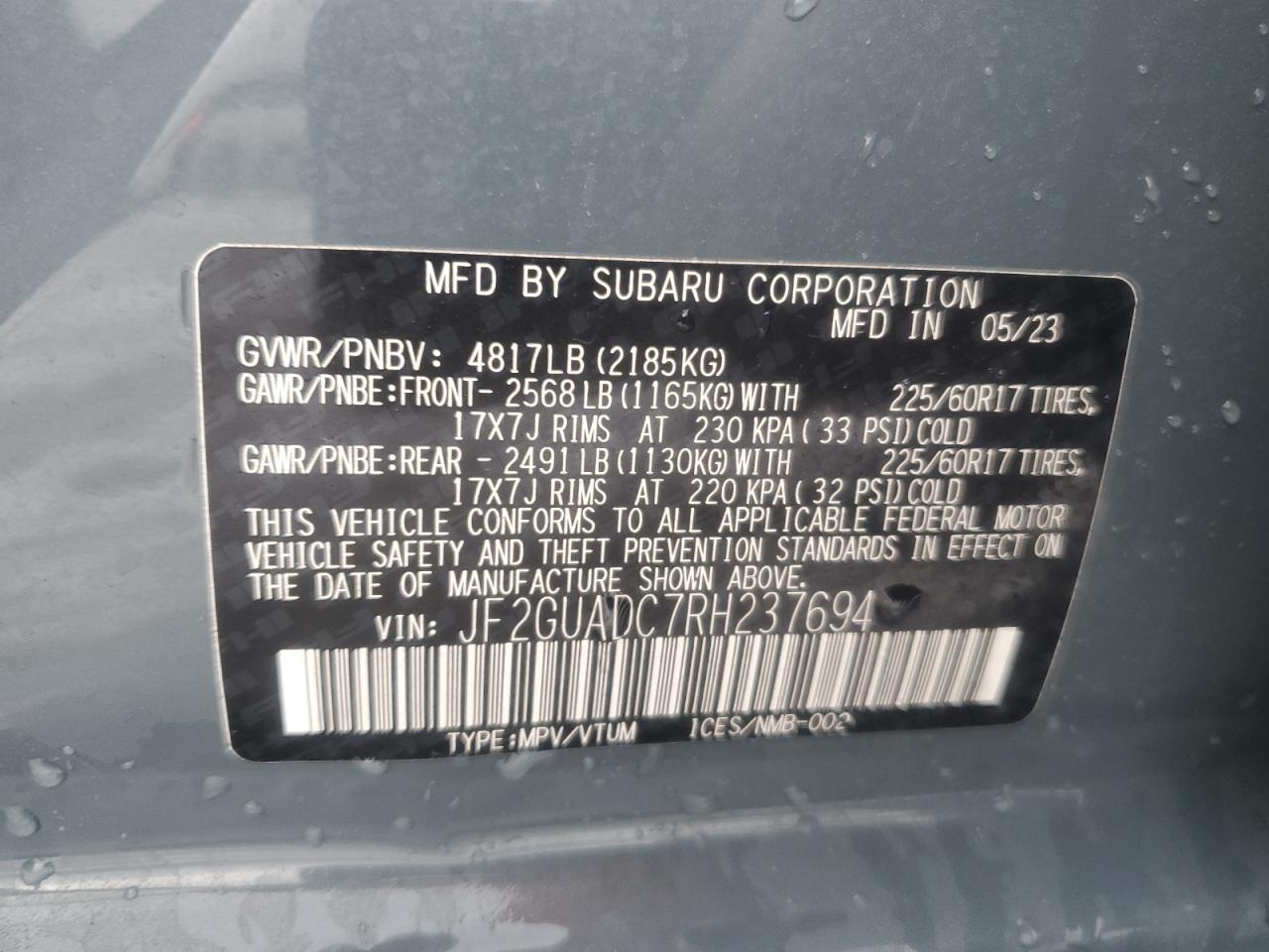 2024 Subaru XV - Image 12