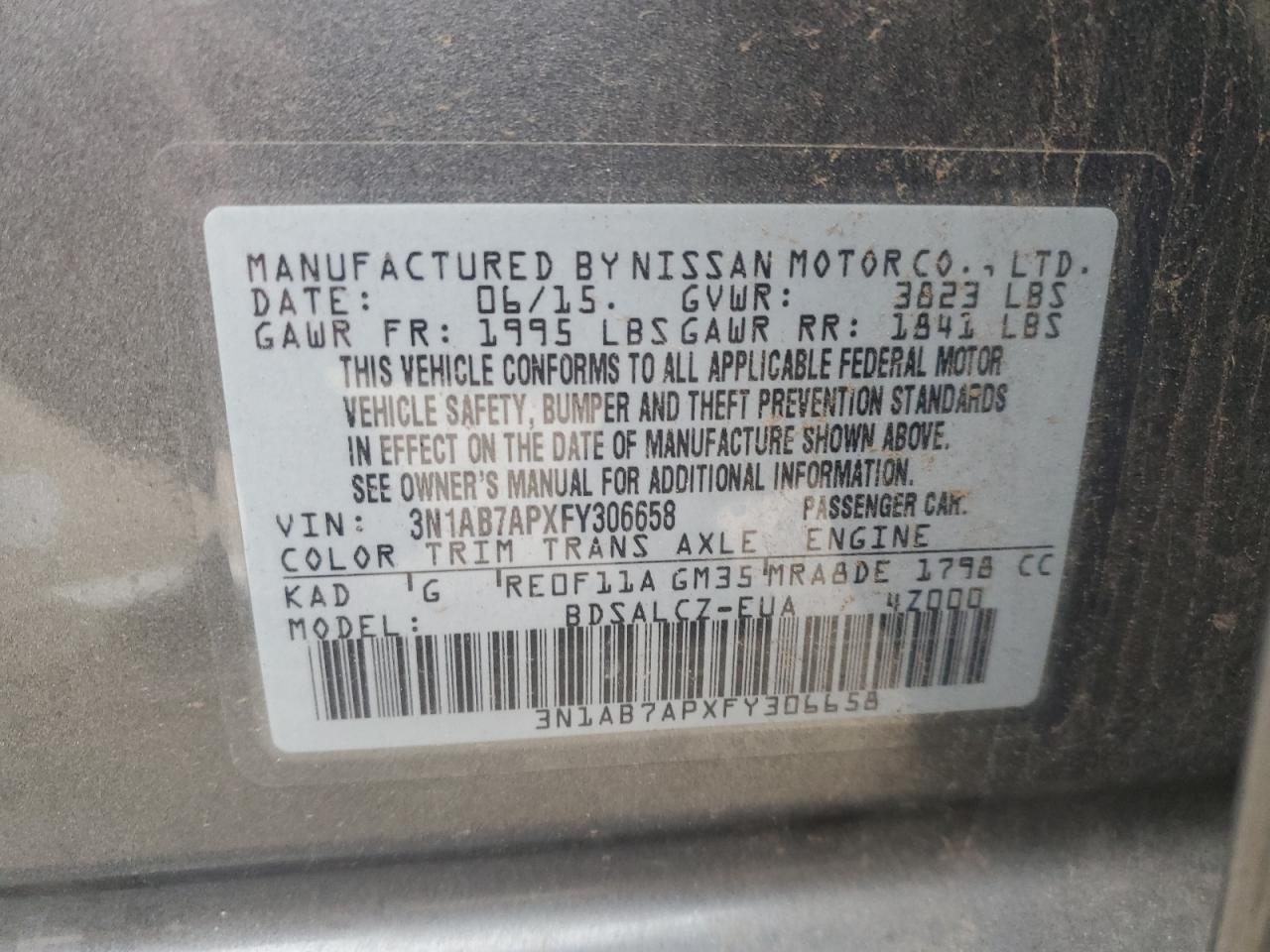 2015 Nissan Sentra - Image 12