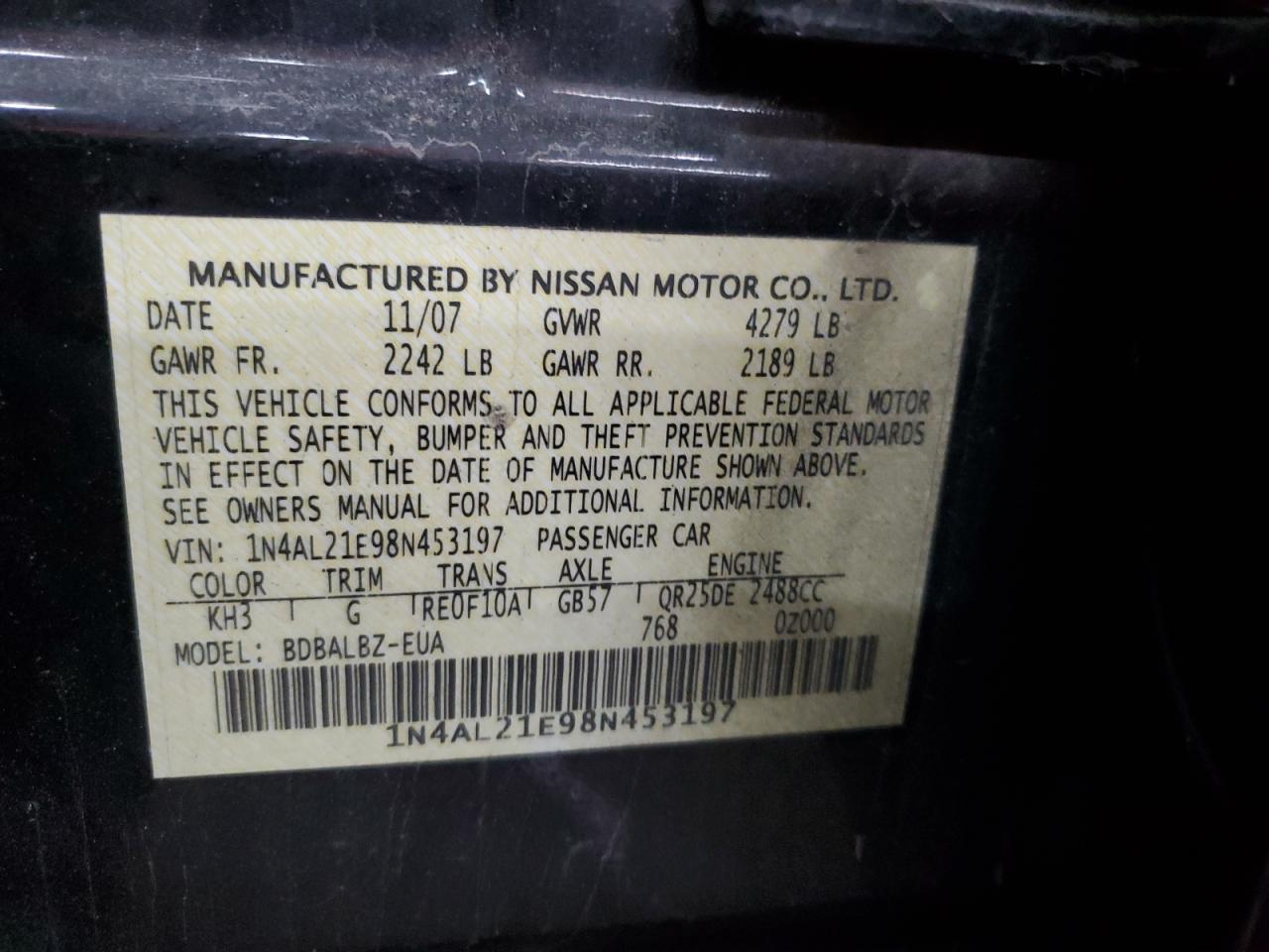 2008 Nissan Altima - Image 15