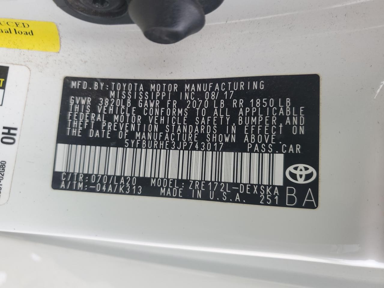 2018 Toyota Corolla - Image 13