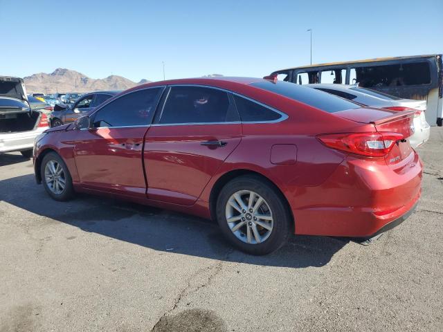  HYUNDAI SONATA 2015 Красный