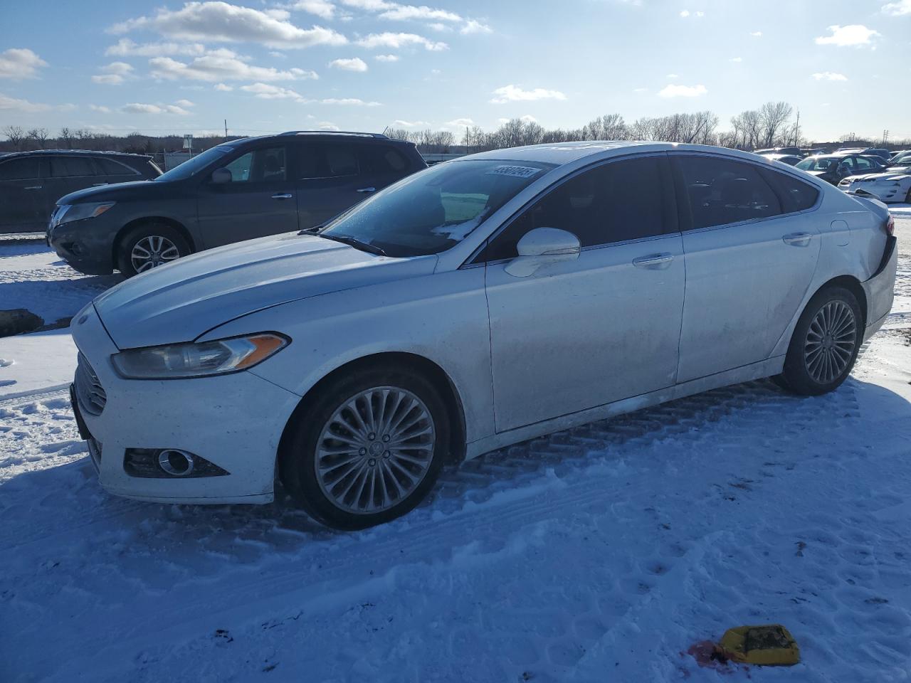 2016 Ford Fusion Titanium للبيع في Kansas City، KS - Rear End