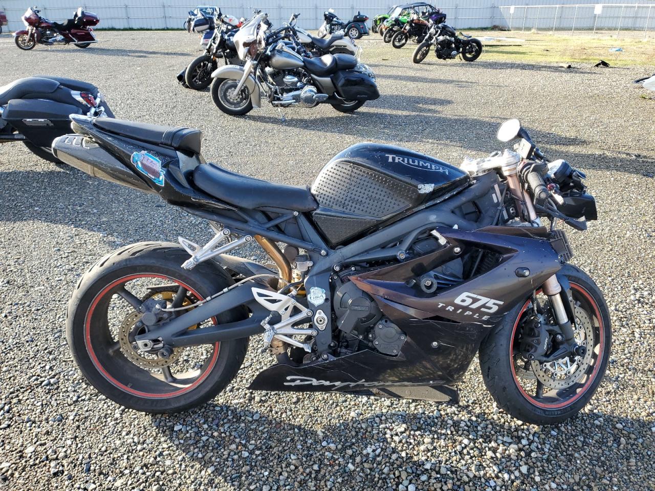 2009 Triumph Motorcycle Daytona 675 للبيع في Anderson، CA - Front End