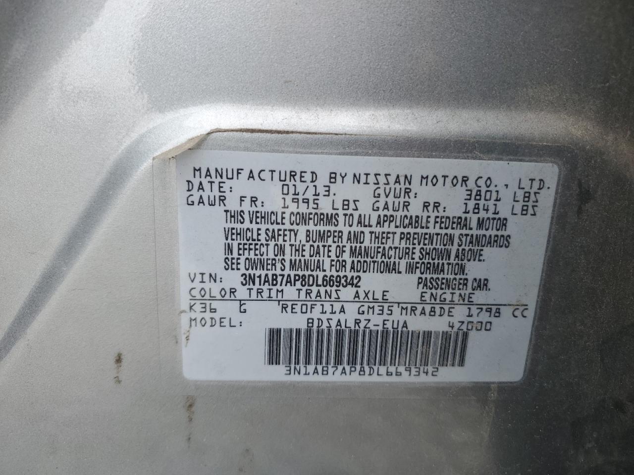 2013 Nissan Sentra - Image 15