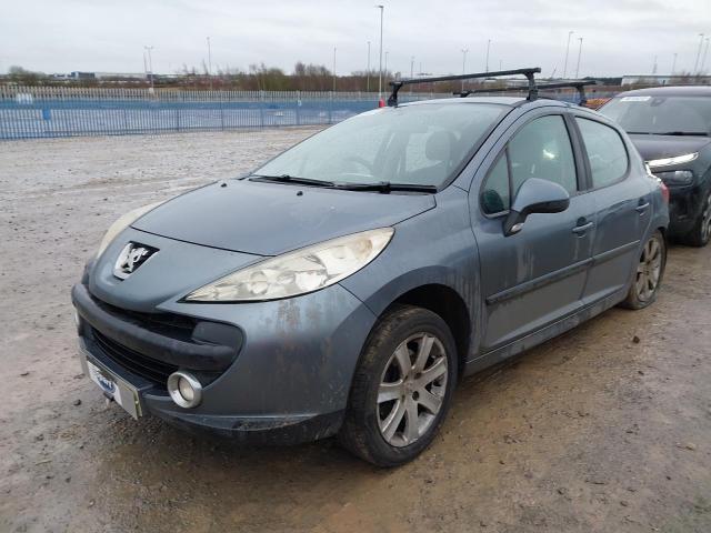 2007 PEUGEOT 207 SPORT for sale at Copart CORBY