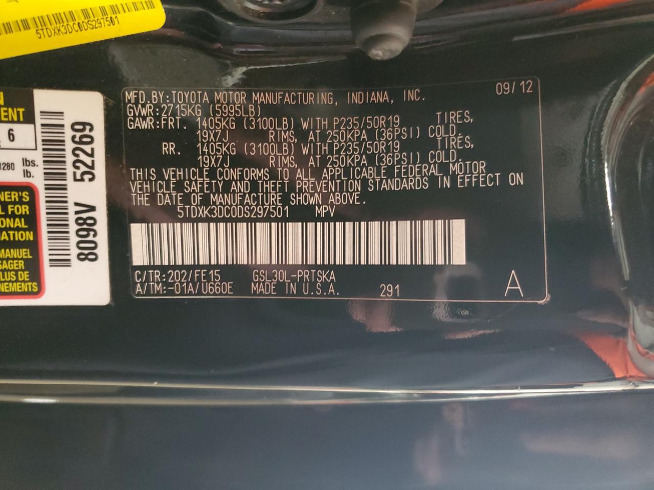 2013 Toyota Sienna - Image 13