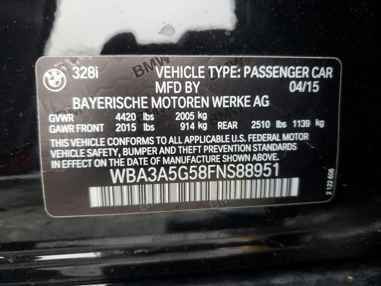 2015 BMW 3er - Image 13