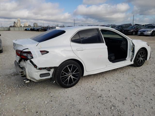  TOYOTA CAMRY 2021 Белый