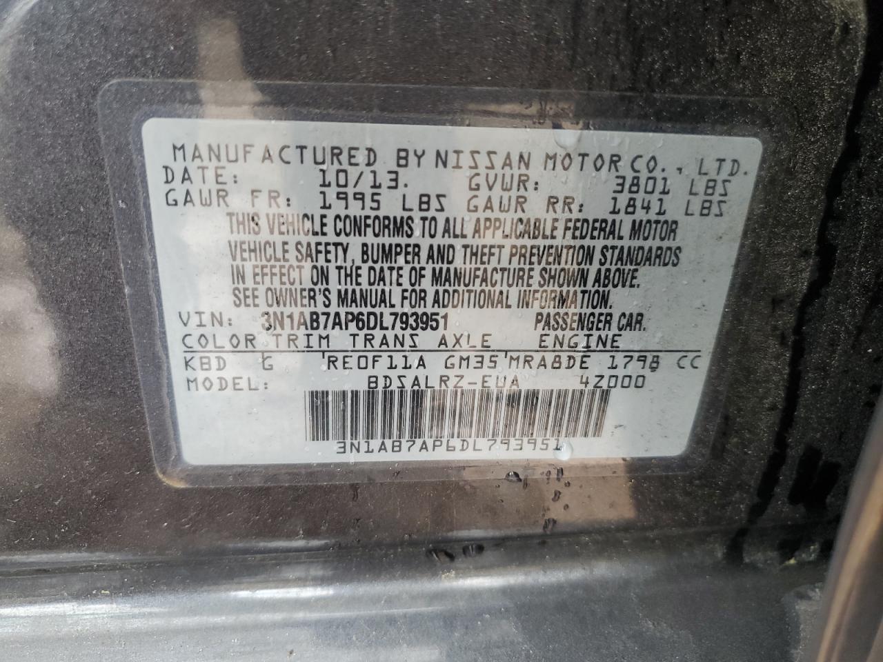 2013 Nissan Sentra - Image 14