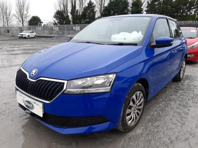 2020 SKODA FABIA S MP for sale at Copart BELFAST