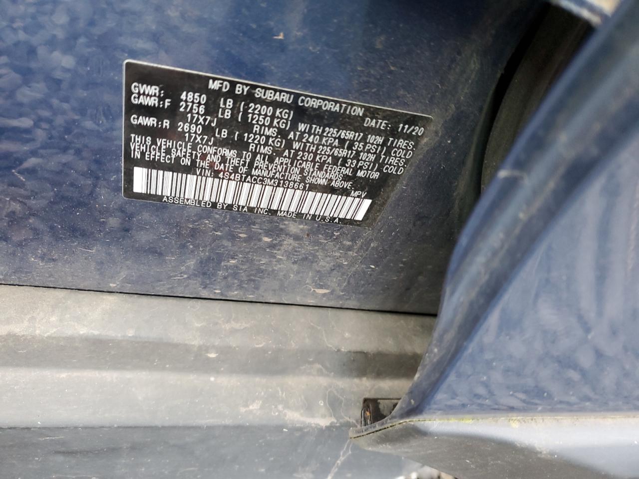 2021 Subaru Outback - Image 14