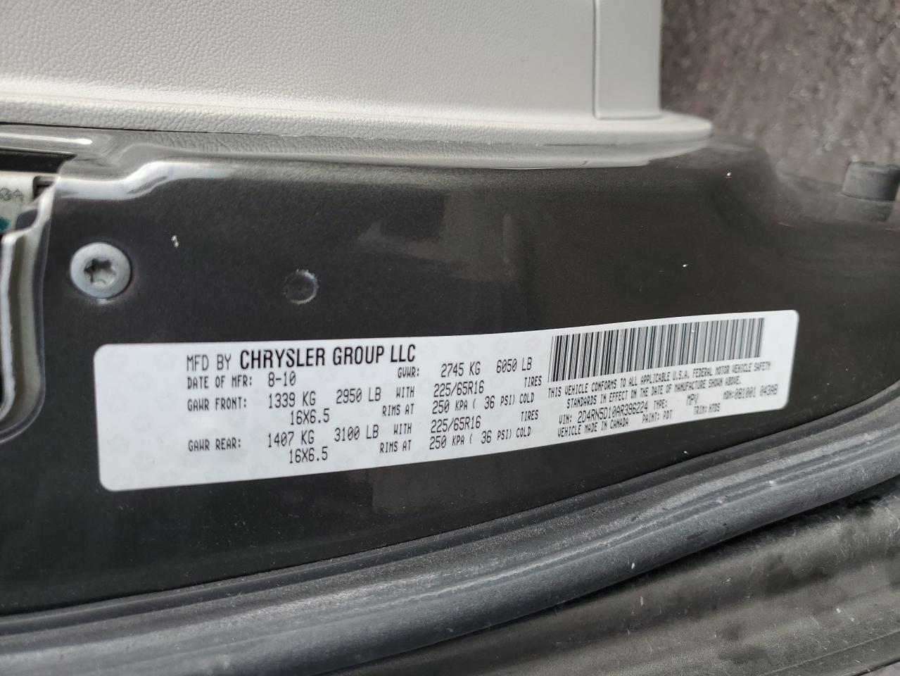 2010 Dodge Caravan - Image 15