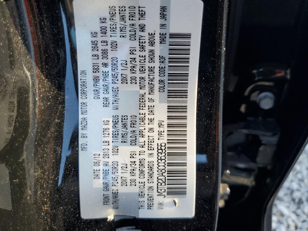 2012 Mazda CX-9 - Image 14