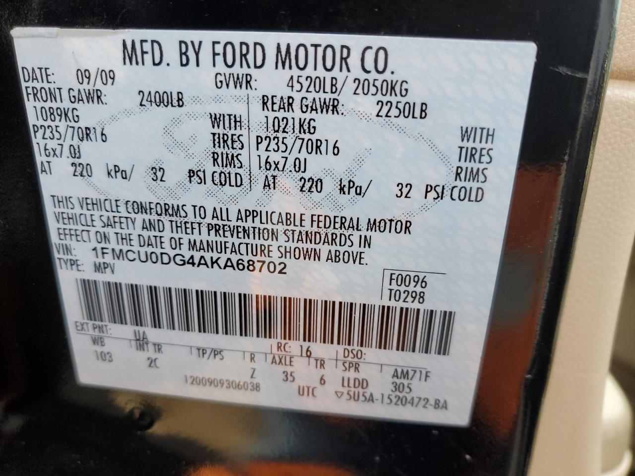 2010 Ford Escape - Image 12
