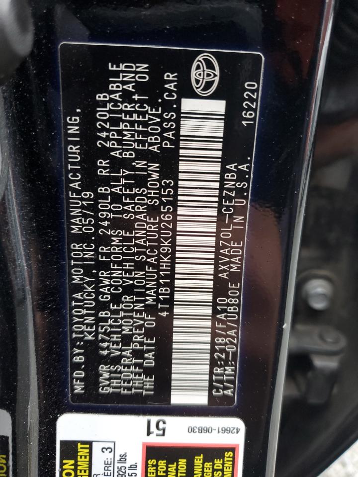 2019 Toyota Camry - Image 12