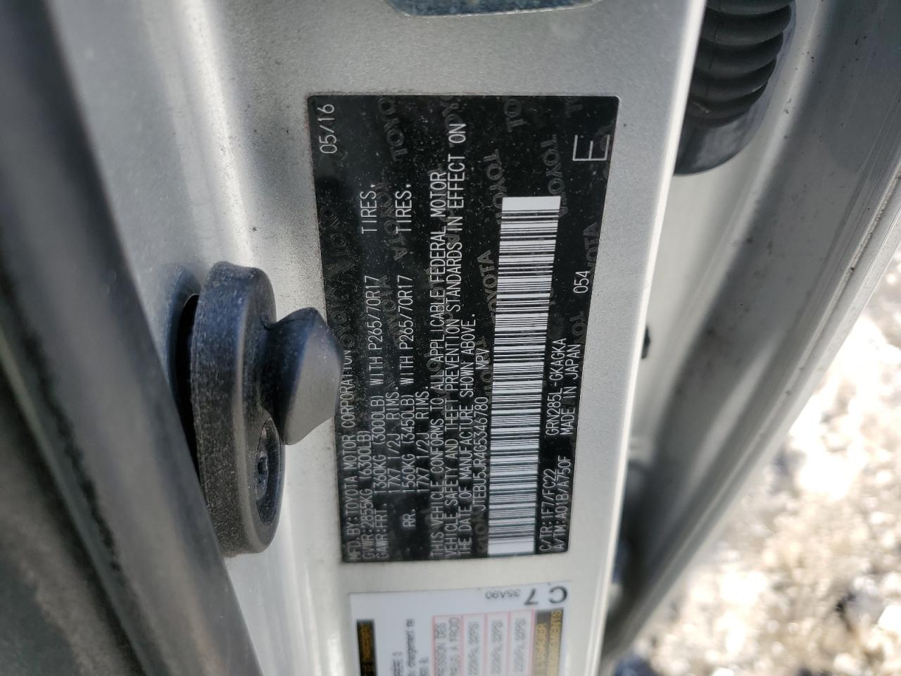 2016 Toyota 4Runner - Image 13
