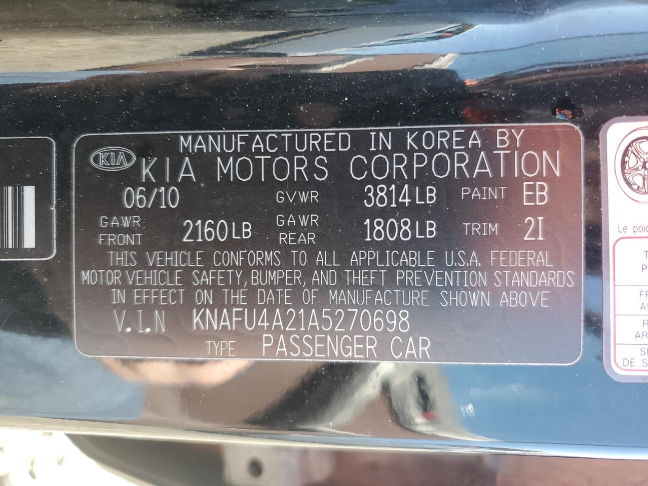 2010 Kia Forte - Image 12