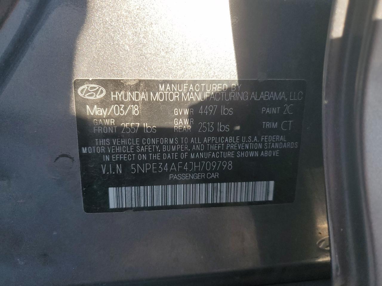 2018 Hyundai Sonata - Image 15