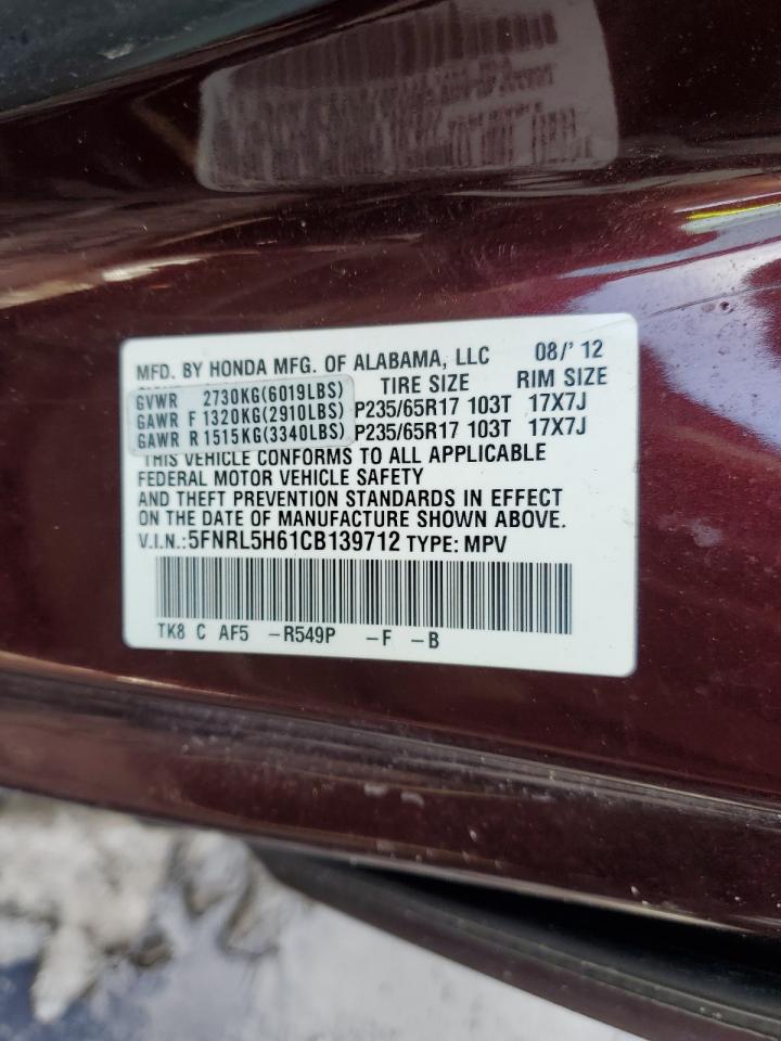 2012 Honda Odyssey - Image 13