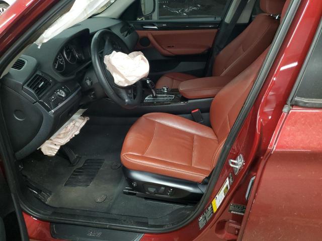 BMW X3 2012 Czerwony