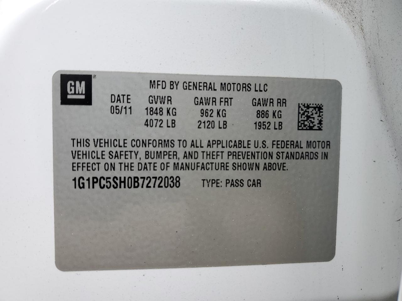 2011 Chevrolet Cruze - Image 12
