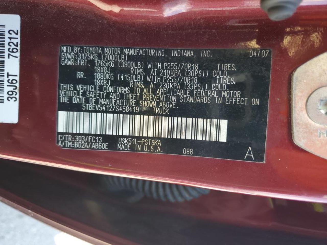 2007 Toyota Tundra - Image 12