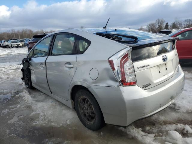  TOYOTA PRIUS 2013 Srebrny