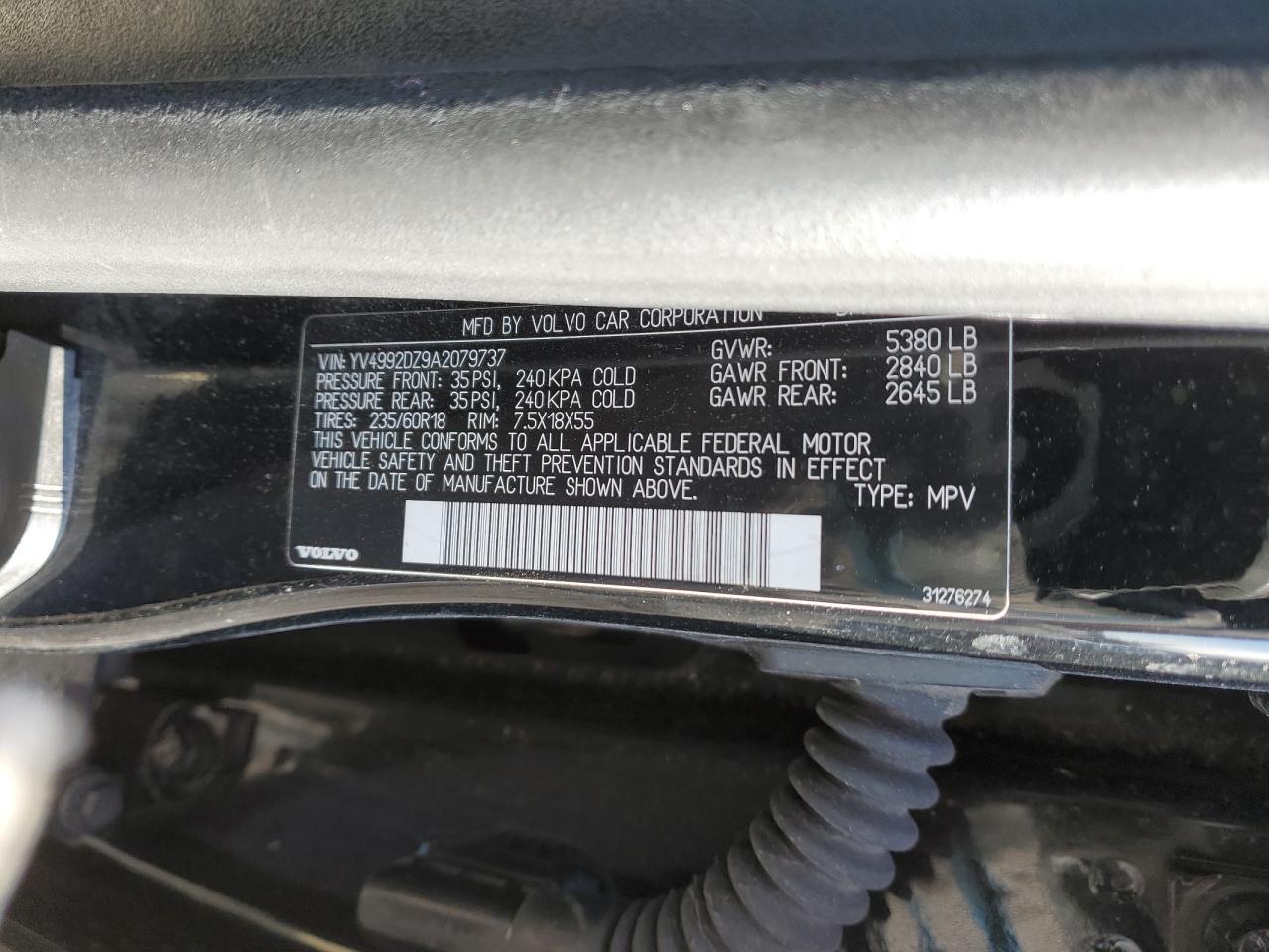 2010 Volvo XC60 - Image 13