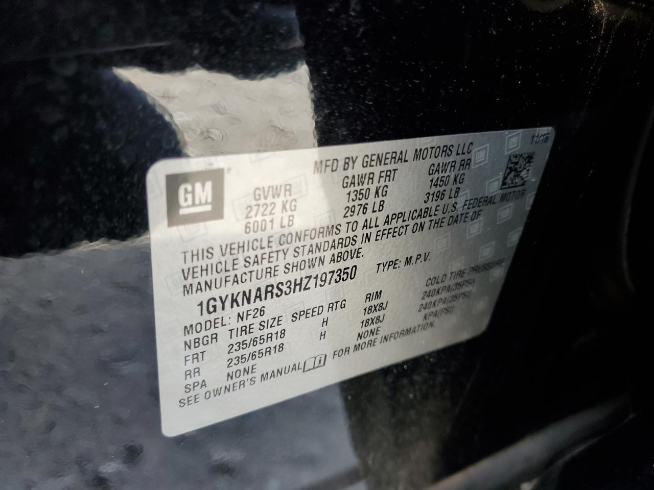 2017 Cadillac XT5 - Image 13