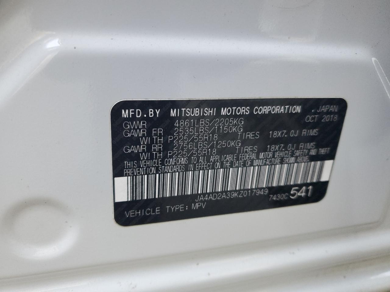 2019 Mitsubishi Outlander - Image 15