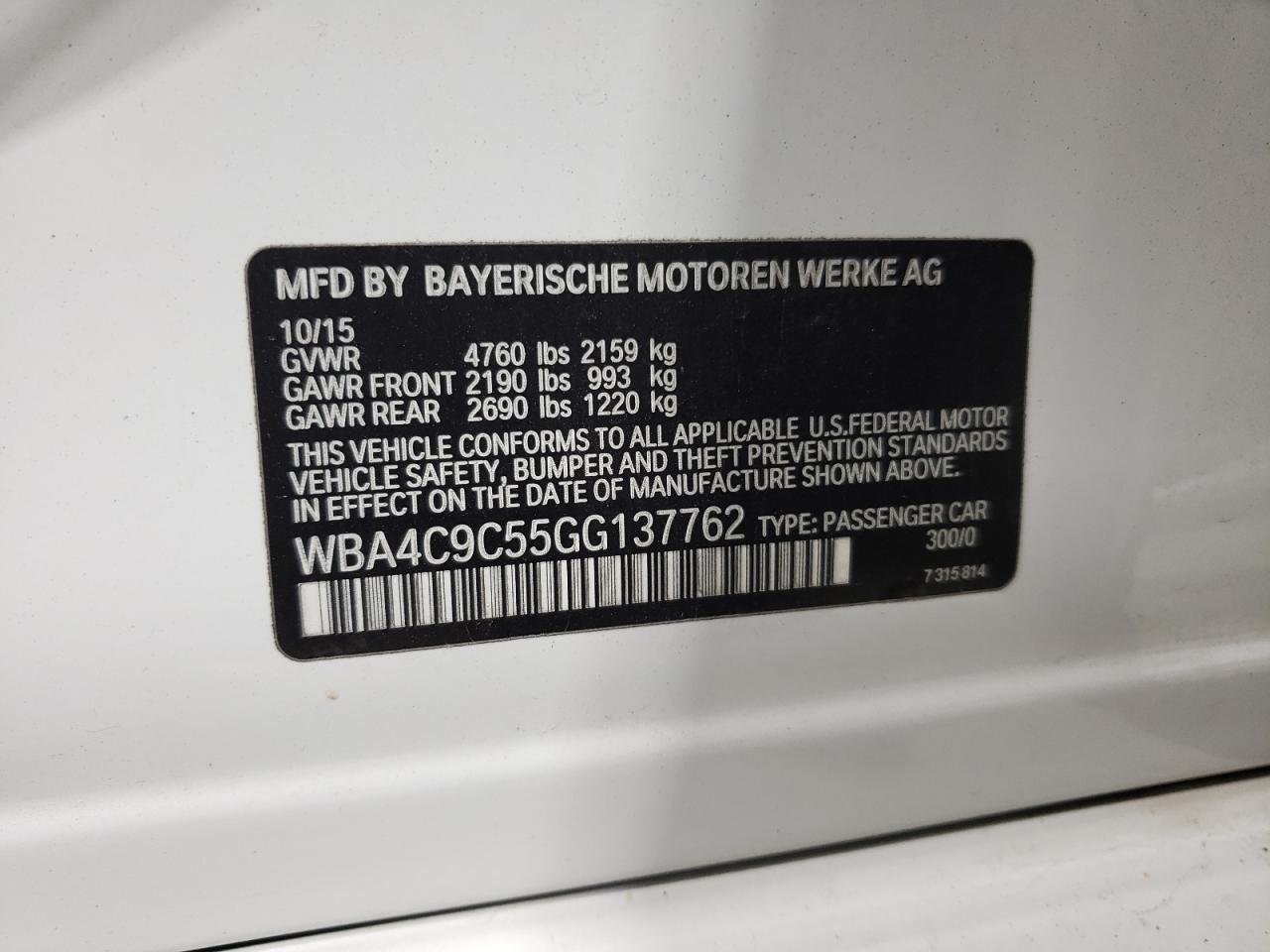 2016 BMW 4er - Image 14