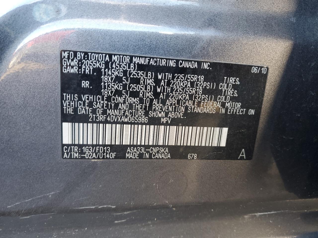 2010 Toyota RAV 4 - Image 14