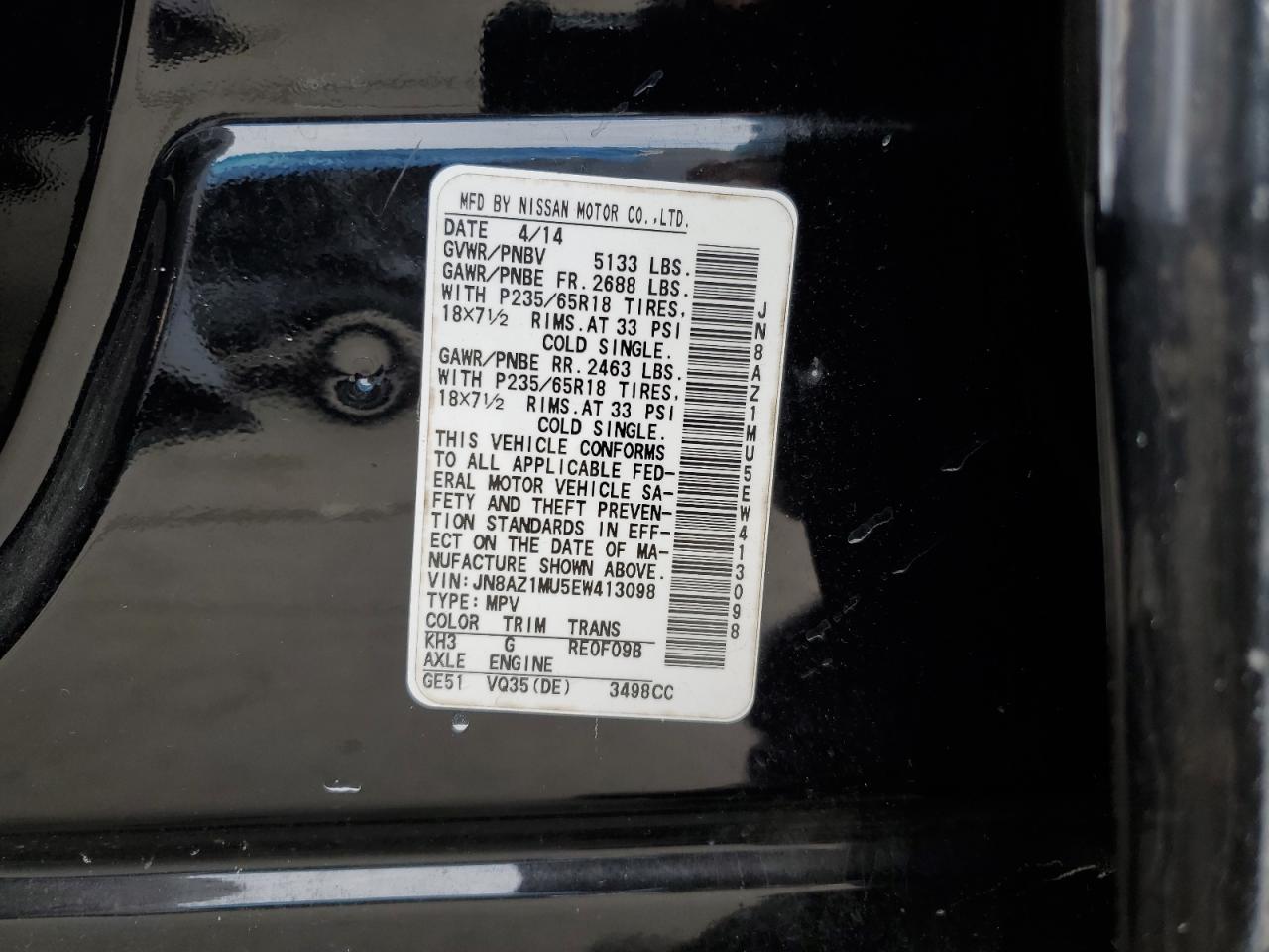 2014 Nissan Murano - Image 13