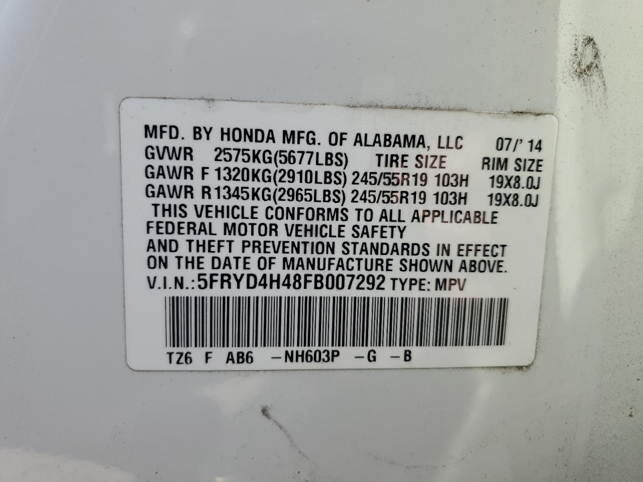 2015 Acura MDX - Image 13