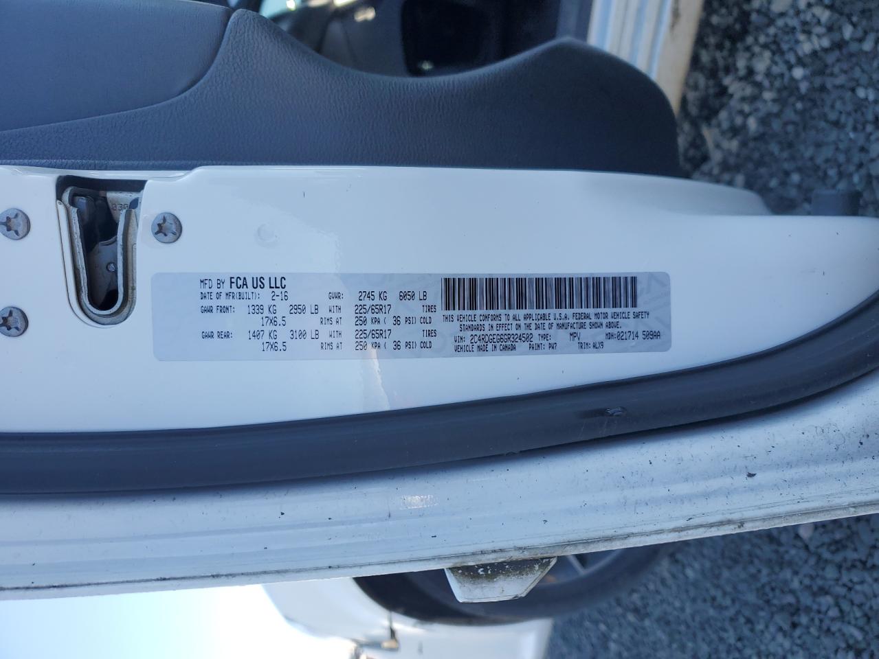 2016 Dodge Caravan - Image 15