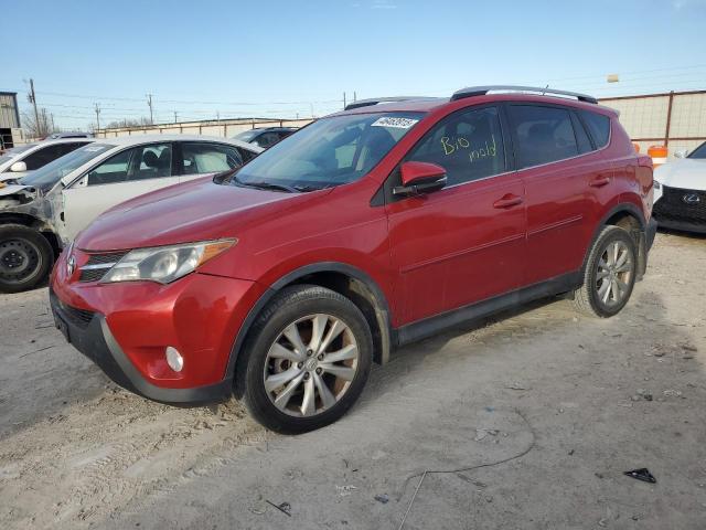  TOYOTA RAV4 2015 Красный