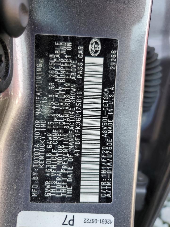 2016 Toyota Camry - Image 12