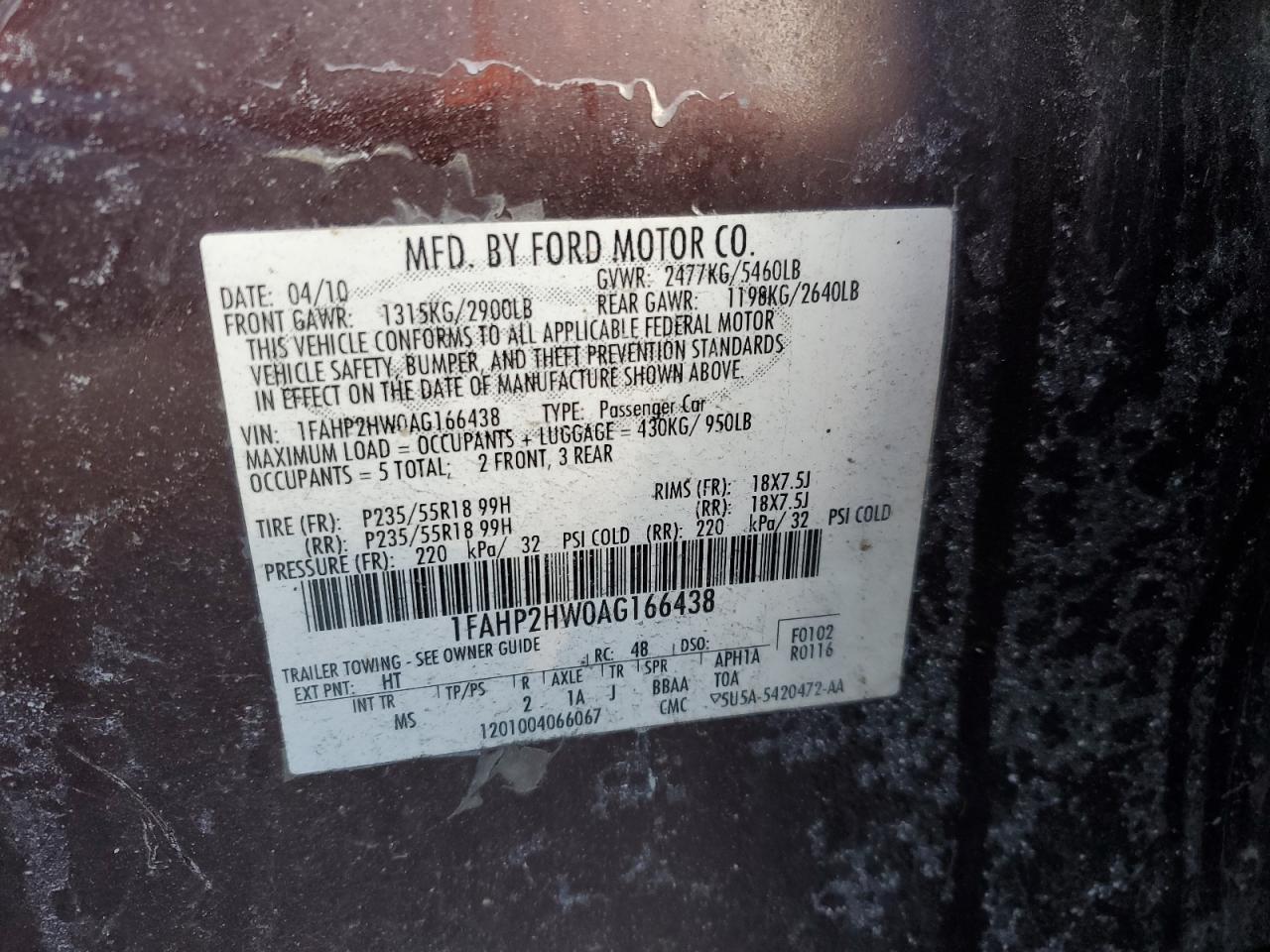 2010 Ford Taurus - Image 13