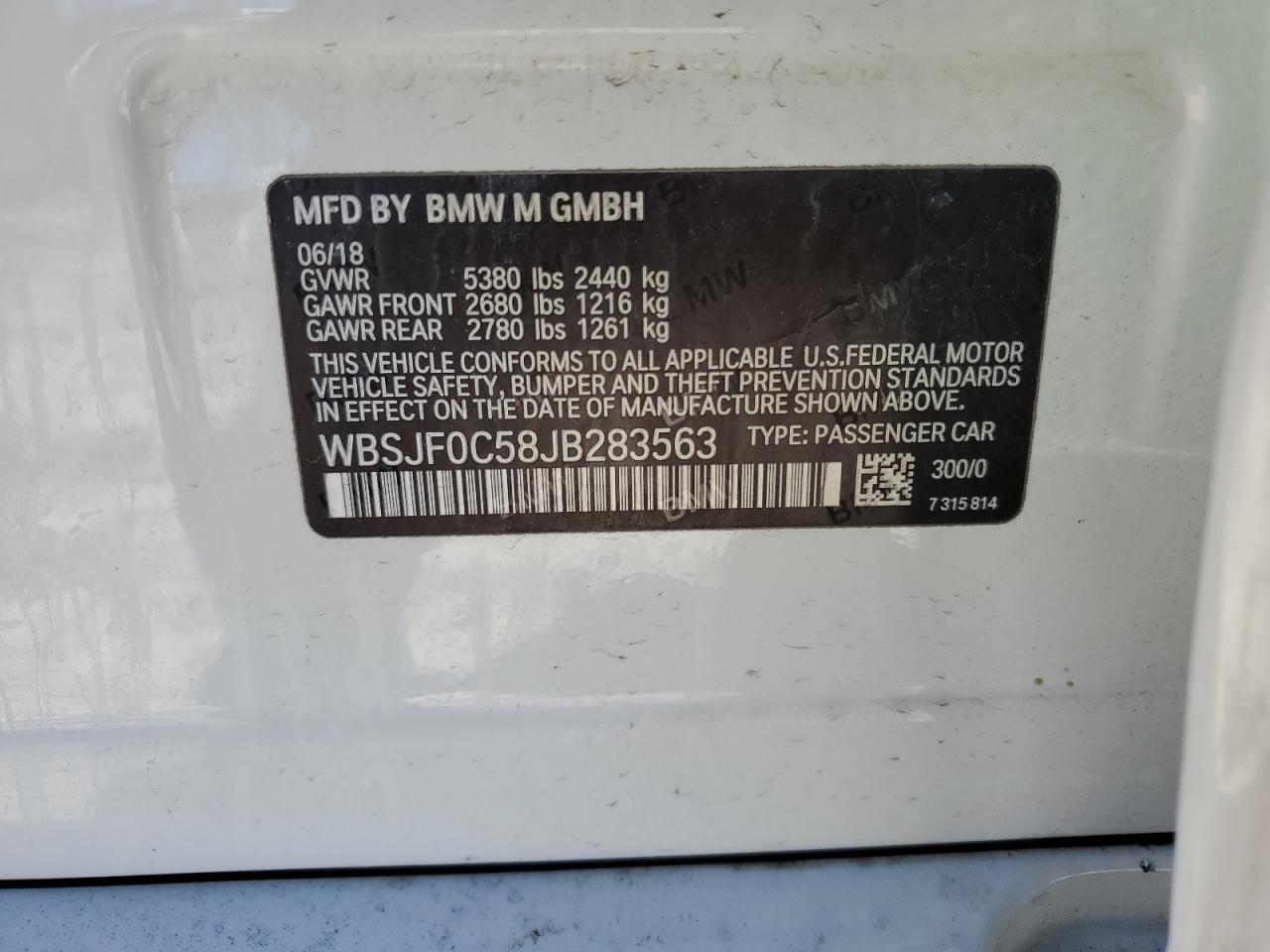 2018 BMW M5 - Image 12