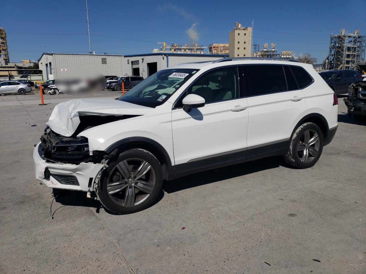 2018 Volkswagen Tiguan Sel Premium продається в New Orleans, LA - Front End