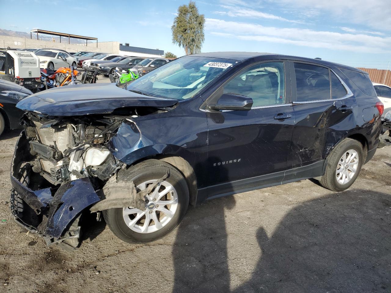 2021 Chevrolet Equinox Lt на продаже в North Las Vegas, NV - Front End