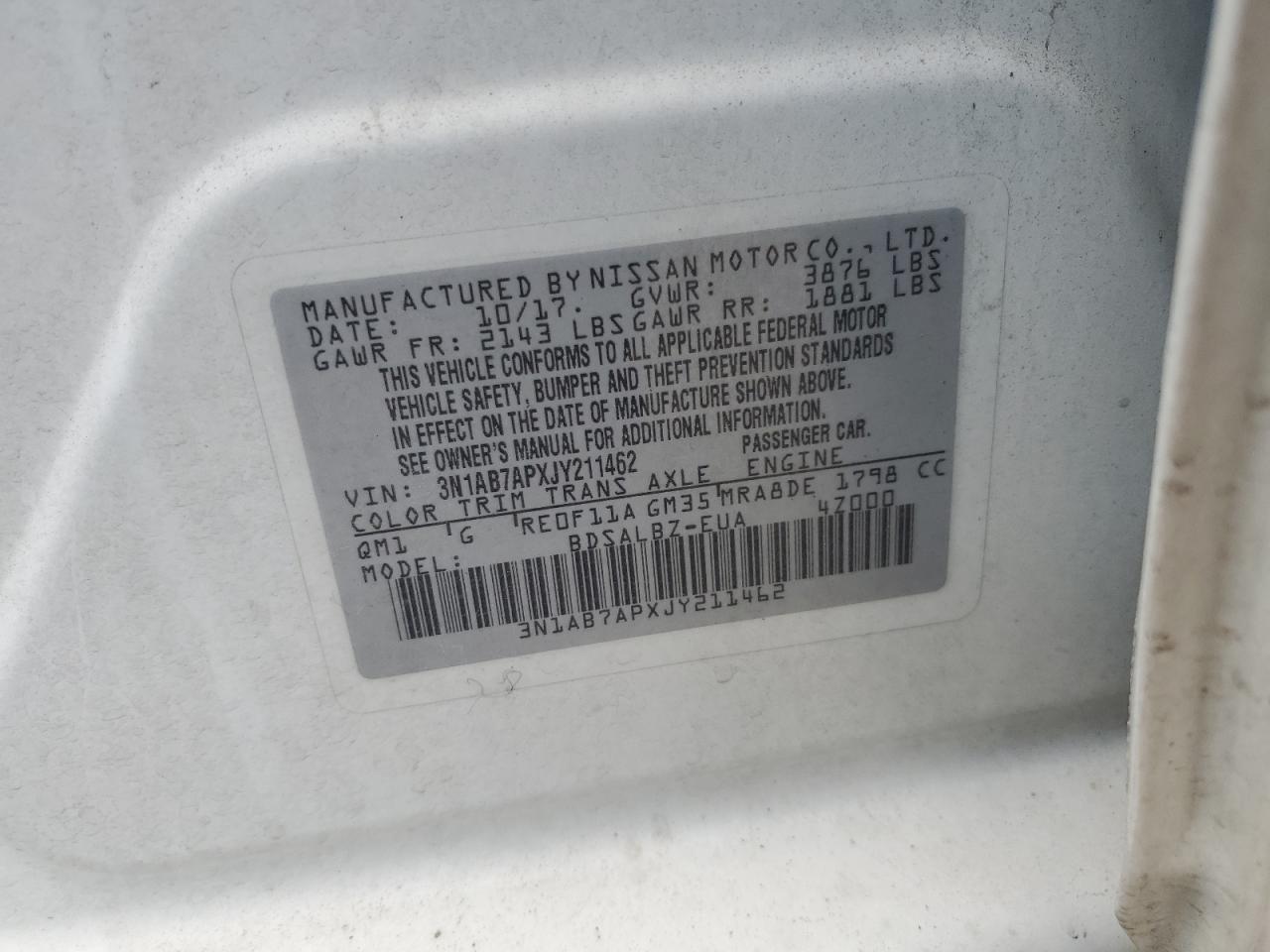 2018 Nissan Sentra - Image 12